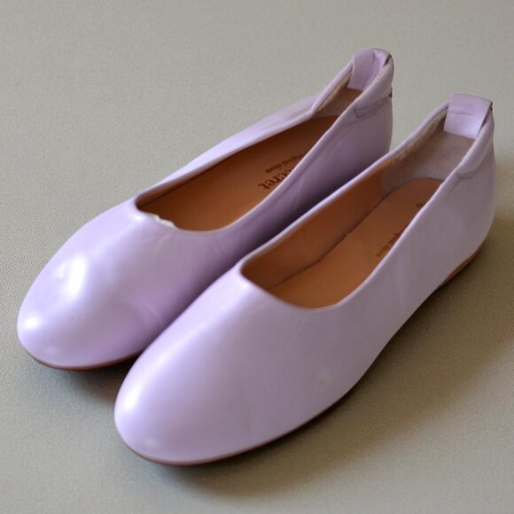 Ruth’s Secret Light Purple Leather Flats | Size 38 | Ballet Style Slip-On - Picture 9 of 9
